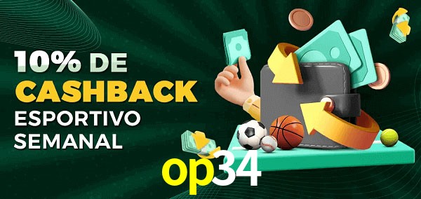 10% de bônus de cashback na op34